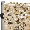 Champagne Payette Sequin Backdrop Curtain W/ 4" Rod Pocket By Eastern Mills - 12ft Long X 4.5ft Wide 2 Champagne Payette Sequin Backdrop Curtain W/ 4" Rod Pocket By Eastern Mills - 12ft Long X 4.5ft Wide -Event Decoration Sales Shop Large Payette Sequin Drape Backdrop Panel Champagne 2