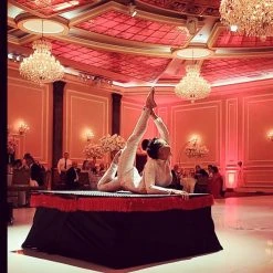 MyStage - Black Velcro Skirting For Portable Stage - 16ft -Event Decoration Sales Shop MS MSP002 04