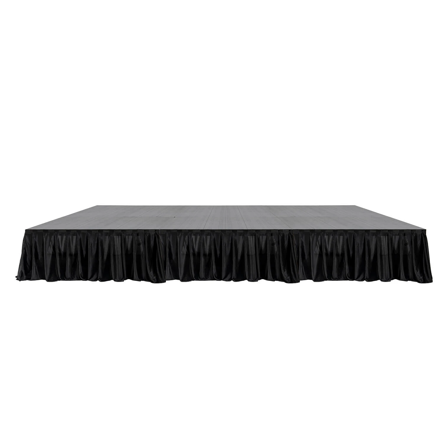 MyStage - 8’x12’ Portable Stage - Adjustable Height With Skirting & Rails (Set Of 6) 3 MyStage - 8’x12’ Portable Stage - Adjustable Height With Skirting & Rails (Set Of 6)