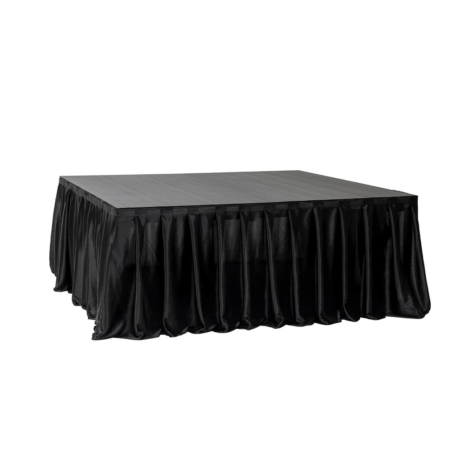 MyStage - 4’x4’ Portable Stage With Skirting - Adjustable Height 4 MyStage - 4’x4’ Portable Stage With Skirting - Adjustable Height - Image 2