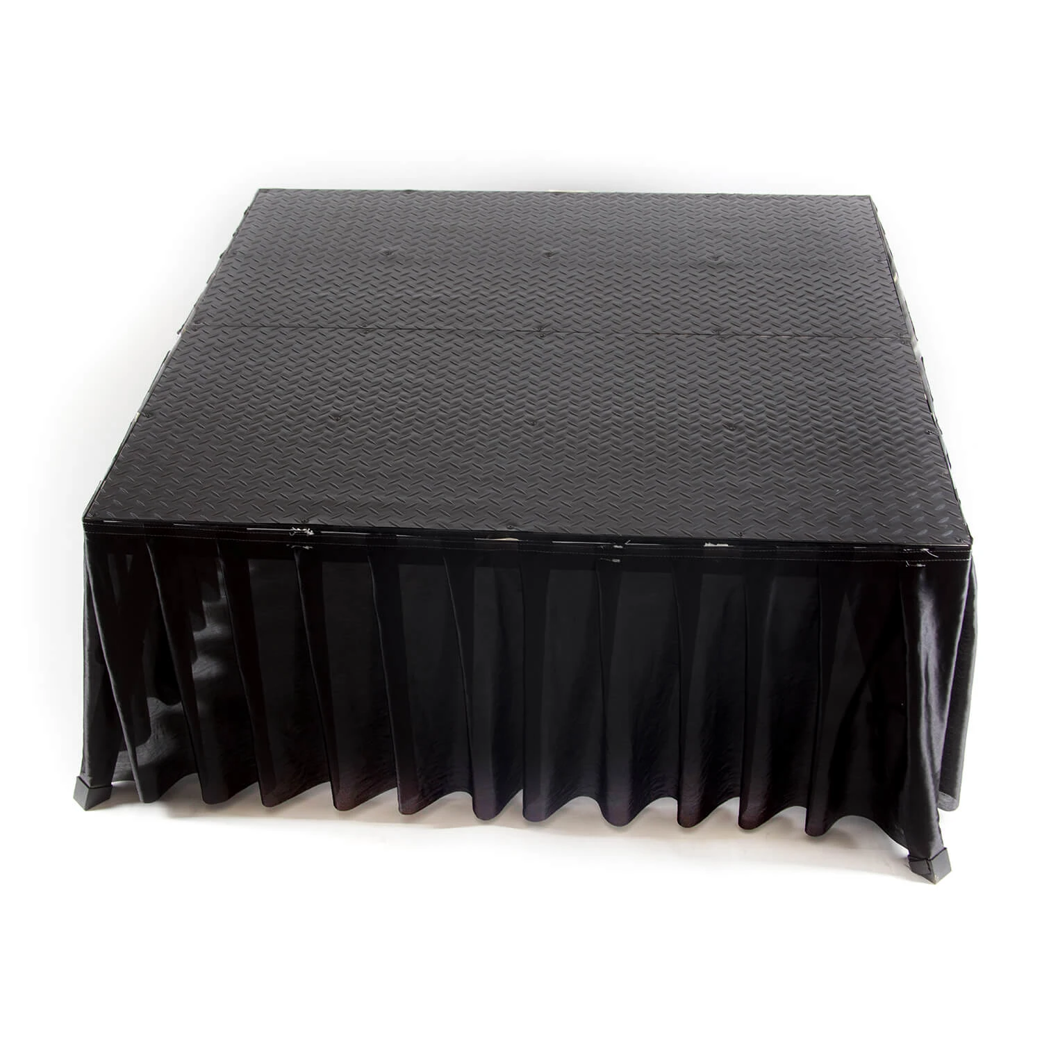 MyStage - 4’x4’ Portable Stage With Skirting - Adjustable Height 5 MyStage - 4’x4’ Portable Stage With Skirting - Adjustable Height - Image 3