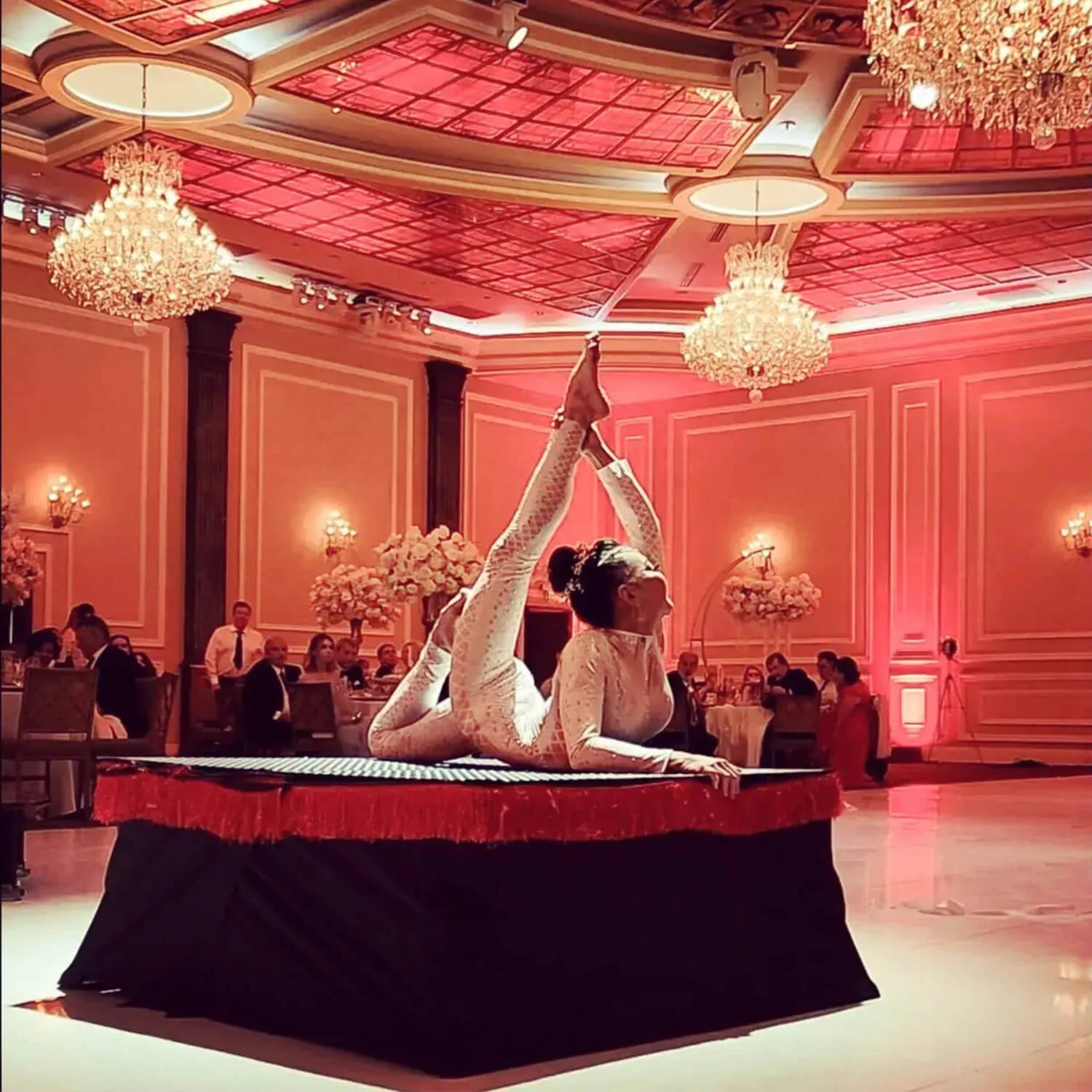 MyStage - 4’x4’ Portable Stage With Skirting - Adjustable Height 12 MyStage - 4’x4’ Portable Stage With Skirting - Adjustable Height - Image 10