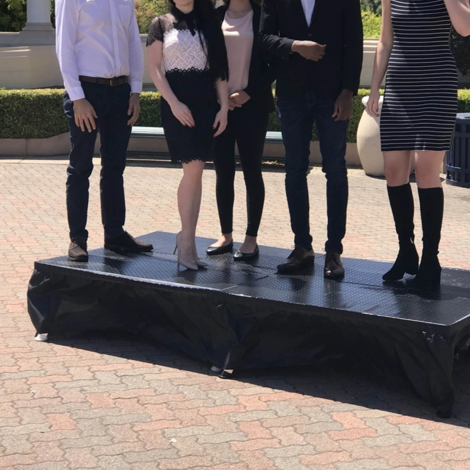 MyStage - 4’x4’ Portable Stage With Skirting - Adjustable Height 13 MyStage - 4’x4’ Portable Stage With Skirting - Adjustable Height - Image 11