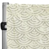 Ivory Mermaid Sequin Backdrop Curtain W/ 4" Rod Pocket By Eastern Mills - 10ft Long X 4.5ft Wide