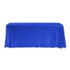 Economy Rectangle Sequin Table Cover 60" X 102" - Royal Blue 1 Economy Rectangle Sequin Table Cover 60" X 102" - Royal Blue -Event Decoration Sales Shop PFO 38 0042RB 1