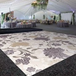 Premium Vinyl Dance Floor Wrap Custom Size - Fairytale Bridgerton