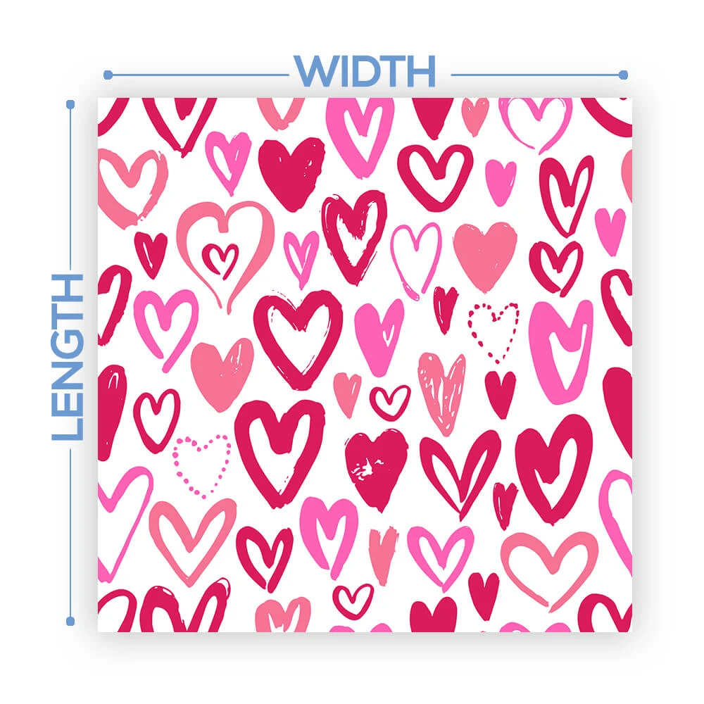 Premium Vinyl Dance Floor Wrap Custom Size - Valentines Day Rosa 4 Premium Vinyl Dance Floor Wrap Custom Size - Valentines Day Rosa - Image 2