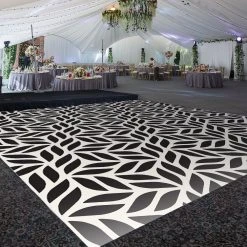 Premium Vinyl Dance Floor Wrap Custom Size - Geometric Floraze