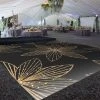 Premium Vinyl Dance Floor Wrap Custom Size - New Year's Day Gold Dome Star 2 Premium Vinyl Dance Floor Wrap Custom Size - New Year's Day Gold Dome Star -Event Decoration Sales Shop PRT FLR 1075309910