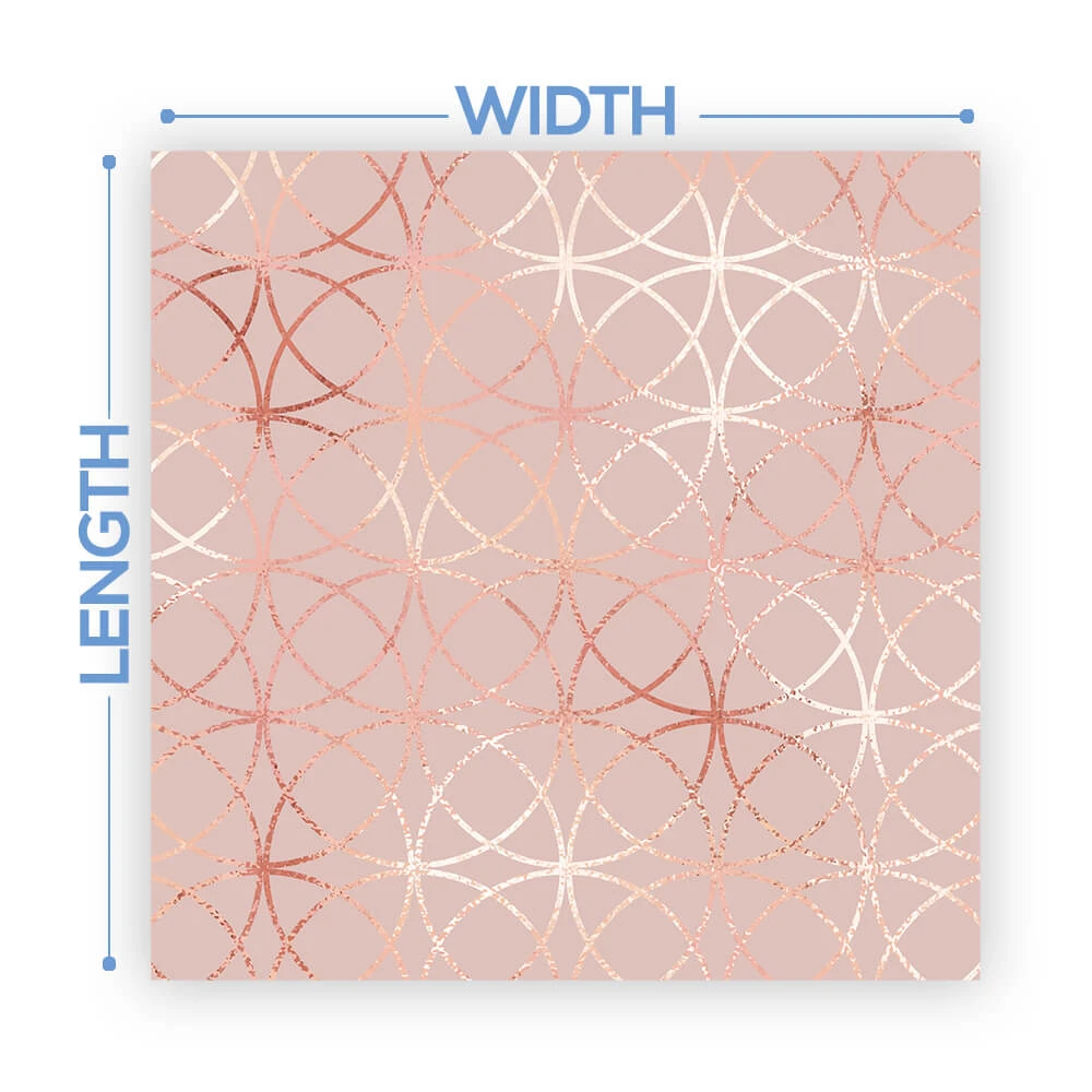 Premium Vinyl Dance Floor Wrap Custom Size - Geometric Rose Eleg 4 Premium Vinyl Dance Floor Wrap Custom Size - Geometric Rose Eleg - Image 2