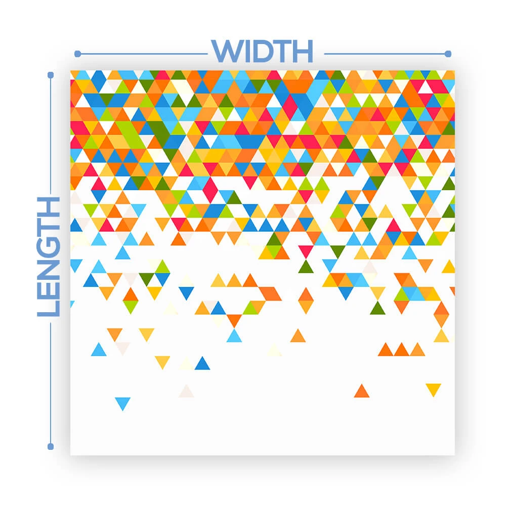 Premium Vinyl Dance Floor Wrap Custom Size - Geometric Fruit & Loom 4 Premium Vinyl Dance Floor Wrap Custom Size - Geometric Fruit & Loom - Image 2