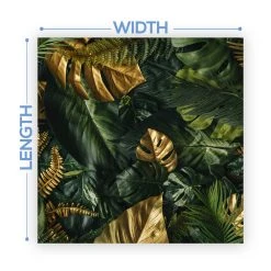 Premium Vinyl Dance Floor Wrap Custom Size - Tropical Gold Oasis 5 Premium Vinyl Dance Floor Wrap Custom Size - Tropical Gold Oasis -Event Decoration Sales Shop PRT FLR 1457878745 02