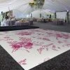 Premium Vinyl Dance Floor Wrap Custom Size - Fairytale Pink Petall -Event Decoration Sales Shop PRT FLR 1562973706