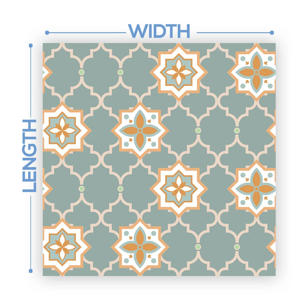 Premium Vinyl Dance Floor Wrap Custom Size - Eclectic Annora 4 Premium Vinyl Dance Floor Wrap Custom Size - Eclectic Annora - Image 2