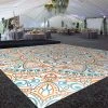 Premium Vinyl Dance Floor Wrap Custom Size - Geometric Mandala Ornate -Event Decoration Sales Shop PRT FLR 1715819521