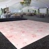 Premium Vinyl Dance Floor Wrap Custom Size - Girls Birthday A Flamingo Fest