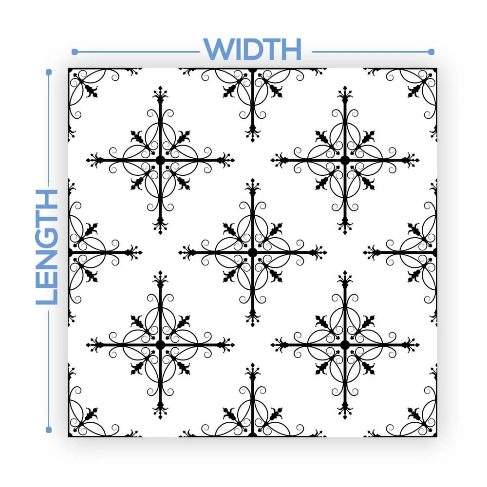 Premium Vinyl Dance Floor Wrap Custom Size - Eclectic Rocco 4 Premium Vinyl Dance Floor Wrap Custom Size - Eclectic Rocco - Image 2