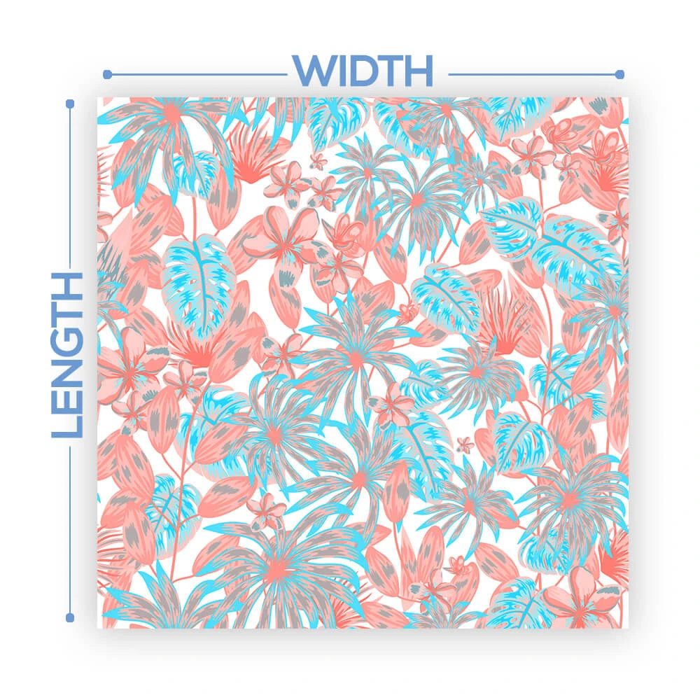 Premium Vinyl Dance Floor Wrap Custom Size - Eclectic Botanical Hues 4 Premium Vinyl Dance Floor Wrap Custom Size - Eclectic Botanical Hues - Image 2