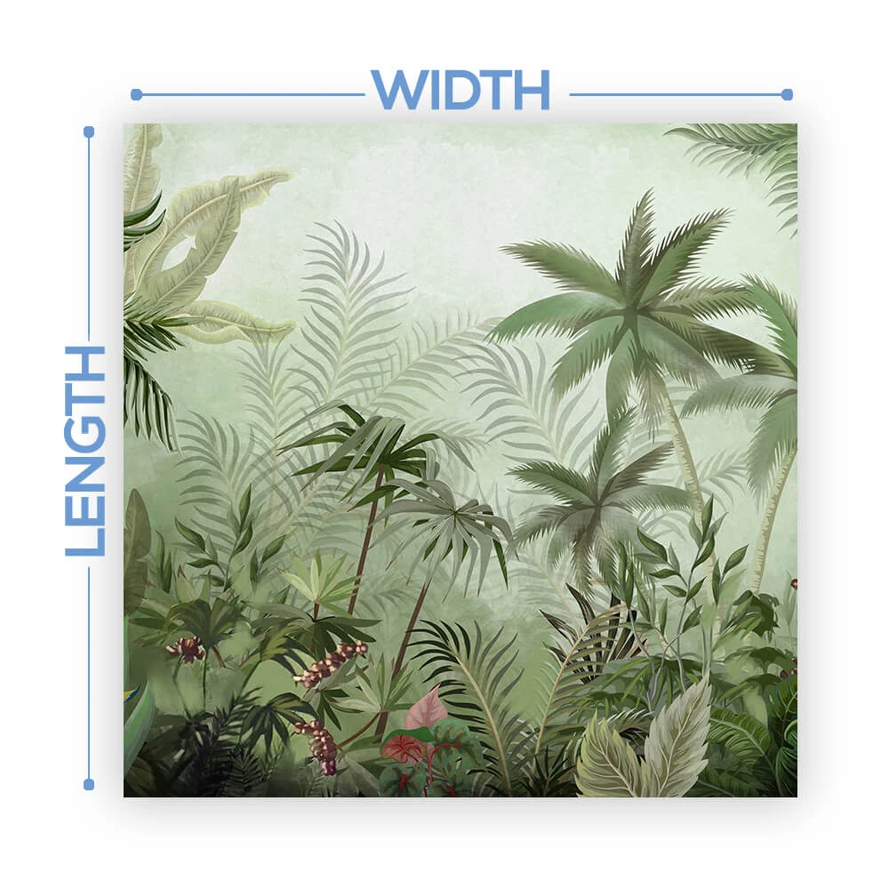 Premium Vinyl Dance Floor Wrap Custom Size - Tropical Isla Verde 4 Premium Vinyl Dance Floor Wrap Custom Size - Tropical Isla Verde - Image 2