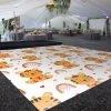 Premium Vinyl Dance Floor Wrap Custom Size - Girls Birthday Safari Dream -Event Decoration Sales Shop PRT FLR 2102330017