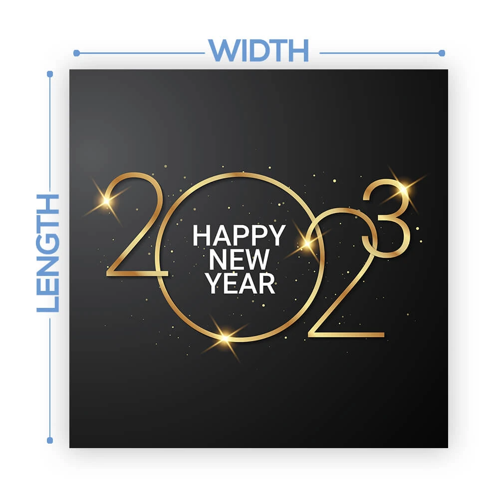 Premium Vinyl Dance Floor Wrap Custom Size - New Year's Day 2023 4 Premium Vinyl Dance Floor Wrap Custom Size - New Year's Day 2023 - Image 2