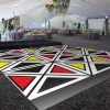 Premium Vinyl Dance Floor Wrap Custom Size - Geometric Mondrian -Event Decoration Sales Shop PRT FLR 2117820476
