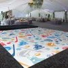Premium Vinyl Dance Floor Wrap Custom Size - Boys Birthday Hockey Play -Event Decoration Sales Shop PRT FLR 219511435