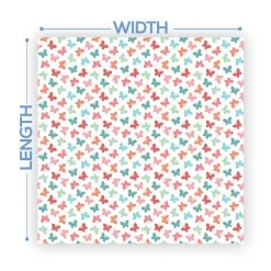 Premium Vinyl Dance Floor Wrap Custom Size - Girls Birthday Butterfly World -Event Decoration Sales Shop PRT FLR 293080979 02