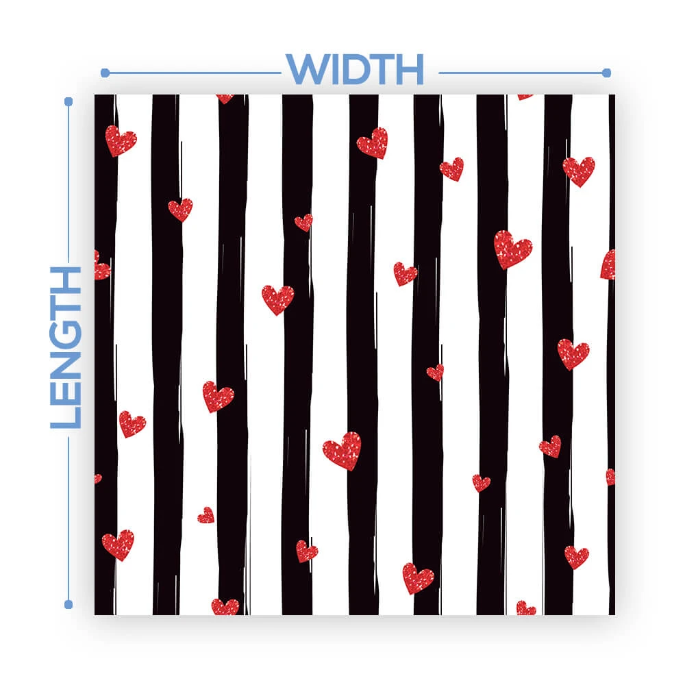 Premium Vinyl Dance Floor Wrap Custom Size - Valentines Day Let It Sparkle 4 Premium Vinyl Dance Floor Wrap Custom Size - Valentines Day Let It Sparkle - Image 2