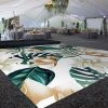 Premium Vinyl Dance Floor Wrap Custom Size - Tropical La Palma -Event Decoration Sales Shop PRT FLR 447872293
