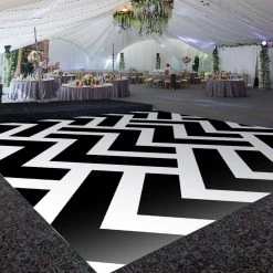 Premium Vinyl Dance Floor Wrap Custom Size - Eclectic Alexane