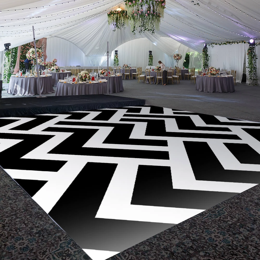 Premium Vinyl Dance Floor Wrap Custom Size - Eclectic Alexane 3 Premium Vinyl Dance Floor Wrap Custom Size - Eclectic Alexane