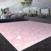 Premium Vinyl Dance Floor Wrap Custom Size - Children's Birthday Butterflies Rose -Event Decoration Sales Shop PRT FLR 636120644