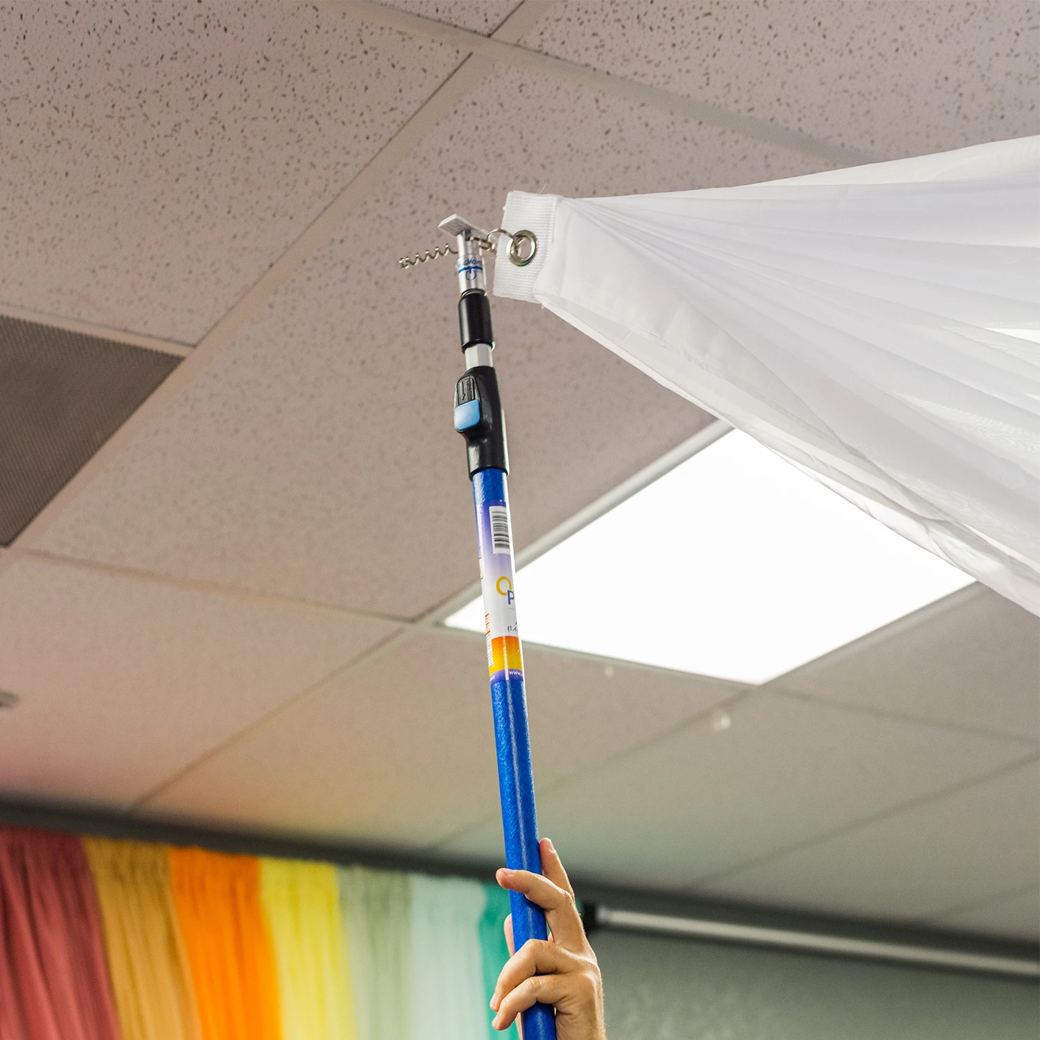 4 Panel Kit - Prefabricated Ceiling Drape Kit - 24ft Diameter - Select Drop, Fabric Kind, And Color! Option For All Attachments! 14 4 Panel Kit - Prefabricated Ceiling Drape Kit - 24ft Diameter - Select Drop, Fabric Kind, And Color! Option For All Attachments! - Image 12