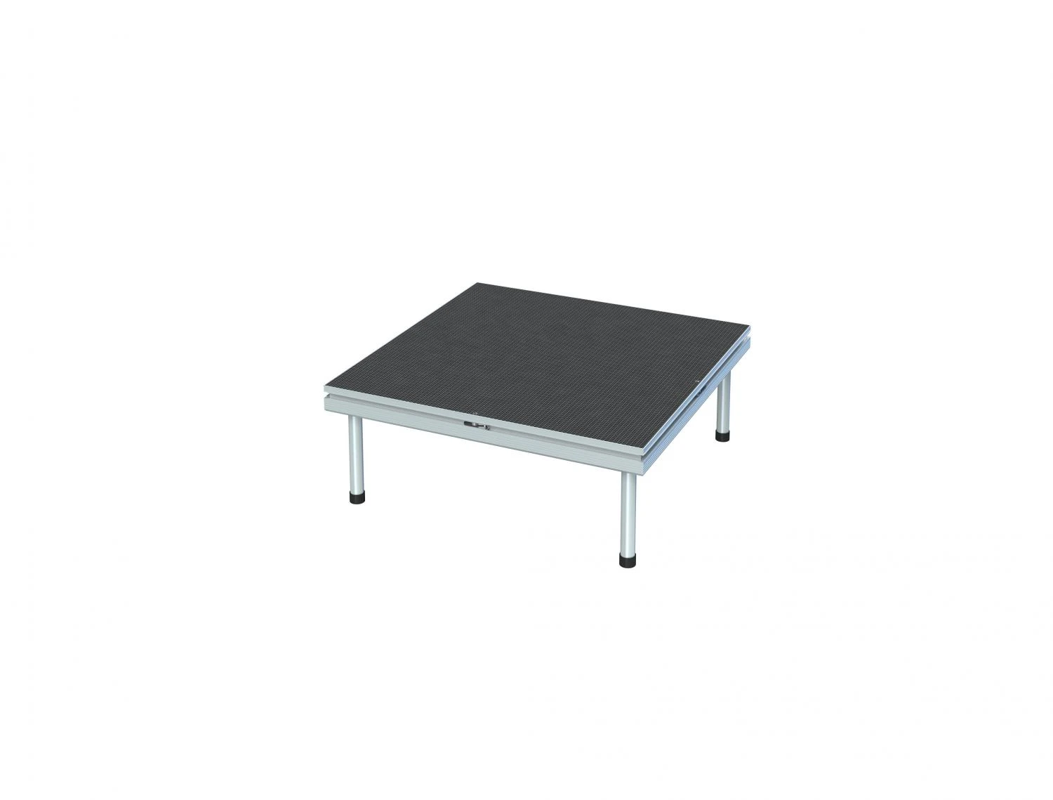 4X4 PLATFORM 16" FIXED LEGS - Aluminum/Industrial Finish 3 4X4 PLATFORM 16" FIXED LEGS - Aluminum/Industrial Finish