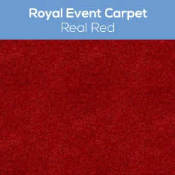 Royal Event Carpet - Choose Your Size & Color! -Event Decoration Sales Shop Royal Event Carpet EDD Real Red
