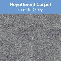 Royal Event Carpet - Choose Your Size & Color! -Event Decoration Sales Shop Royal Event Carpet EDD castle grey