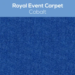 Royal Event Carpet - Choose Your Size & Color! -Event Decoration Sales Shop Royal Event Carpet EDD cobalt