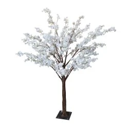 6FT Cherry Blossom Tree - Floor Or Grand Centerpiece - 10 Interchangeable Branches - White