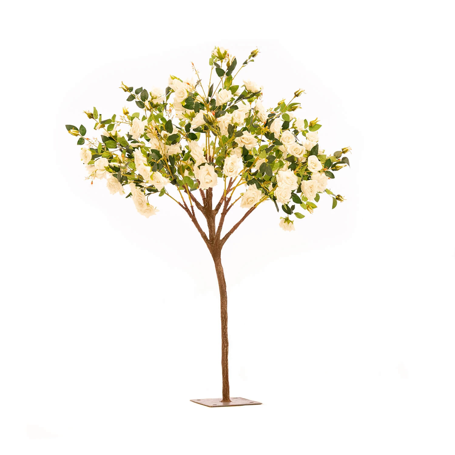 5FT Rose Bush Tree - Floor Or Grand Centerpiece - 8 Interchangeable Branches - White Roses 3 5FT Rose Bush Tree - Floor Or Grand Centerpiece - 8 Interchangeable Branches - White Roses