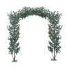 Green Eucalyptus Leaf Wedding Ceremony Arch W/ Interchangeable Branches - 8.5 Feet Tall -Event Decoration Sales Shop SLTMB20 1 1