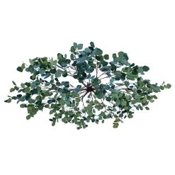 Eucalyptus Leaf Hanging Floral Chandelier - Interchangeable Branches! - Green 7 Eucalyptus Leaf Hanging Floral Chandelier - Interchangeable Branches! - Green -Event Decoration Sales Shop SLTMB20 60 1