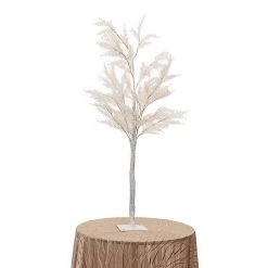 56" (4.5FT) Tall Fake Fern Tree For Tabletop Centerpieces - White 18 56" (4.5FT) Tall Fake Fern Tree For Tabletop Centerpieces - White -Event Decoration Sales Shop SLTMB20 67 WHT 01