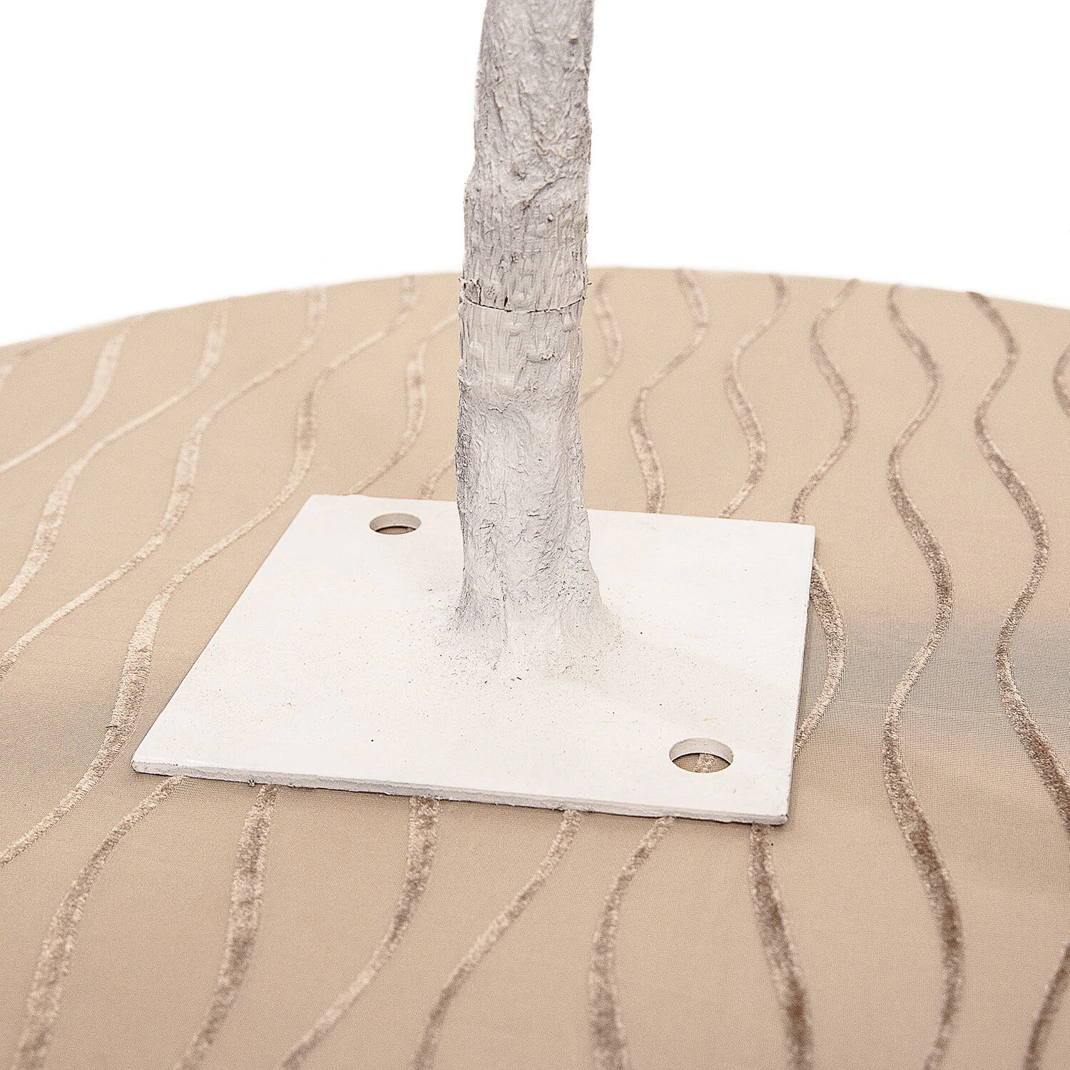 56" (4.5FT) Tall Fake Fern Tree For Tabletop Centerpieces - White 10 56" (4.5FT) Tall Fake Fern Tree For Tabletop Centerpieces - White - Image 8