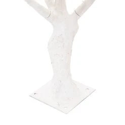 8.5 FT Tall Fake Plumeria Tree W/ White Trunk - 30 Interchangeable Branches - Champagne -Event Decoration Sales Shop SLTMB21 13 CHMP V2 04