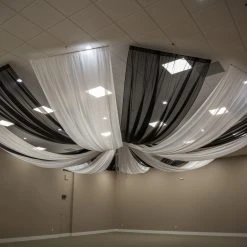 16-Panel Starburst 40ft Ceiling Draping Kit (82 Feet Wide) -Event Decoration Sales Shop Starburst 1 9