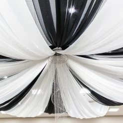 16-Panel Starburst 21ft Ceiling Draping Kit (44 Feet Wide) 9 16-Panel Starburst 21ft Ceiling Draping Kit (44 Feet Wide) -Event Decoration Sales Shop Starburst 3 15