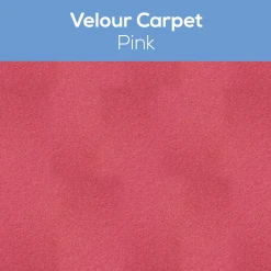 Velour Carpet - Choose Your Size & Color! -Event Decoration Sales Shop Velour Carpet EDD pink