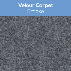 Velour Carpet - Choose Your Size & Color! -Event Decoration Sales Shop Velour Carpet EDD smoke