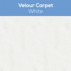Velour Carpet - Choose Your Size & Color! -Event Decoration Sales Shop Velour Carpet EDD white